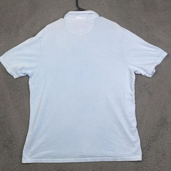 Johnnie-O Polo Shirt Mens XL Hangin Out Short Sleeve Spandex Golf Casual Stretch - Picture 8 of 9